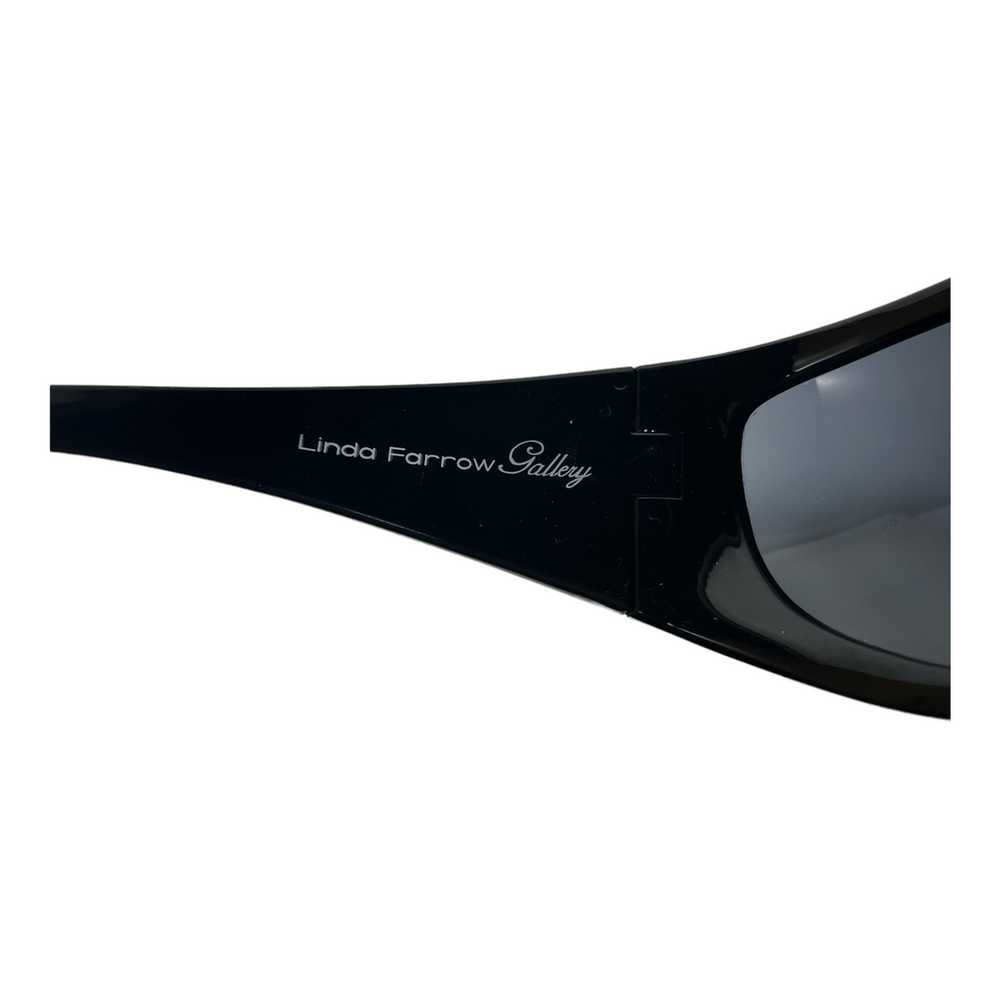 LINDA FARROW/Sunglasses/Celluloid/BLK/BERNHARD WI… - image 3