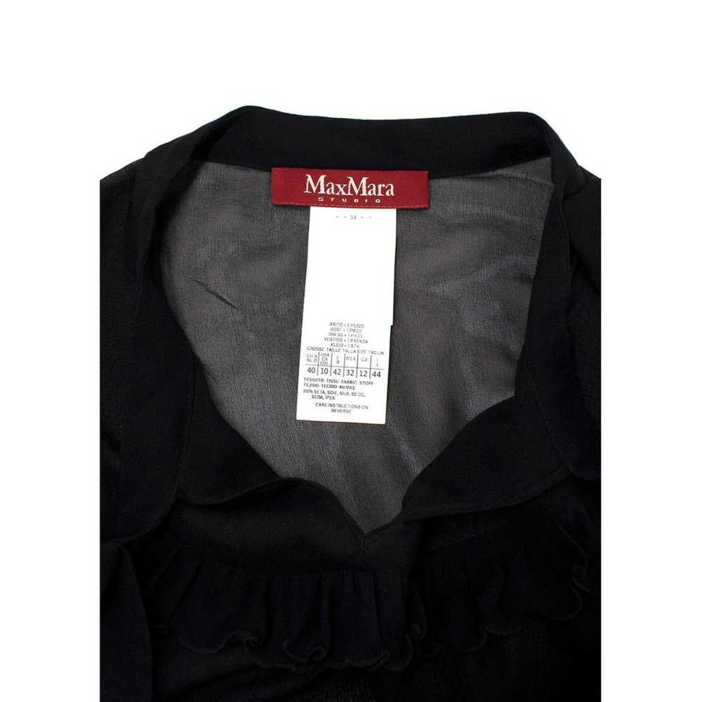 Max Mara Studio Silk dress - image 6