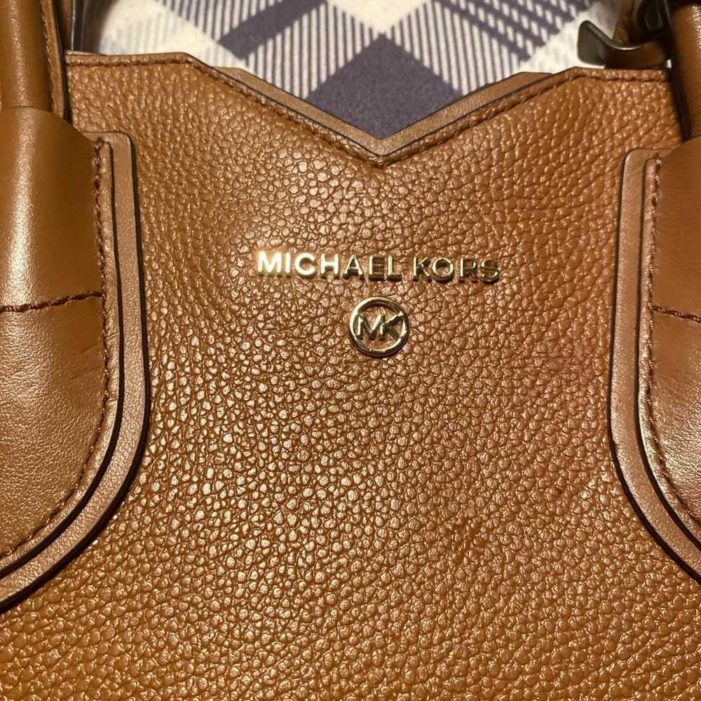 Michael Kors purse medium messanger leather - image 2