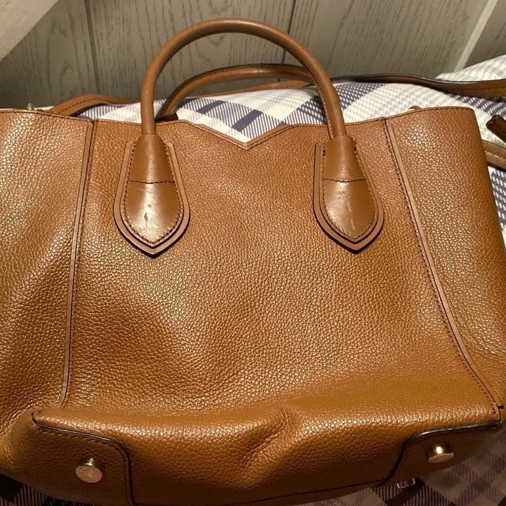 Michael Kors purse medium messanger leather - image 3