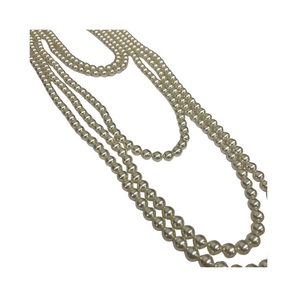 Vintage Alice Caviness Layered Pearl Necklace - image 3
