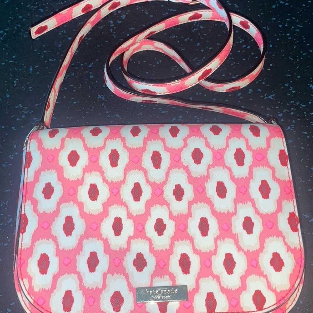 kate spade pink crossbody bag - image 1