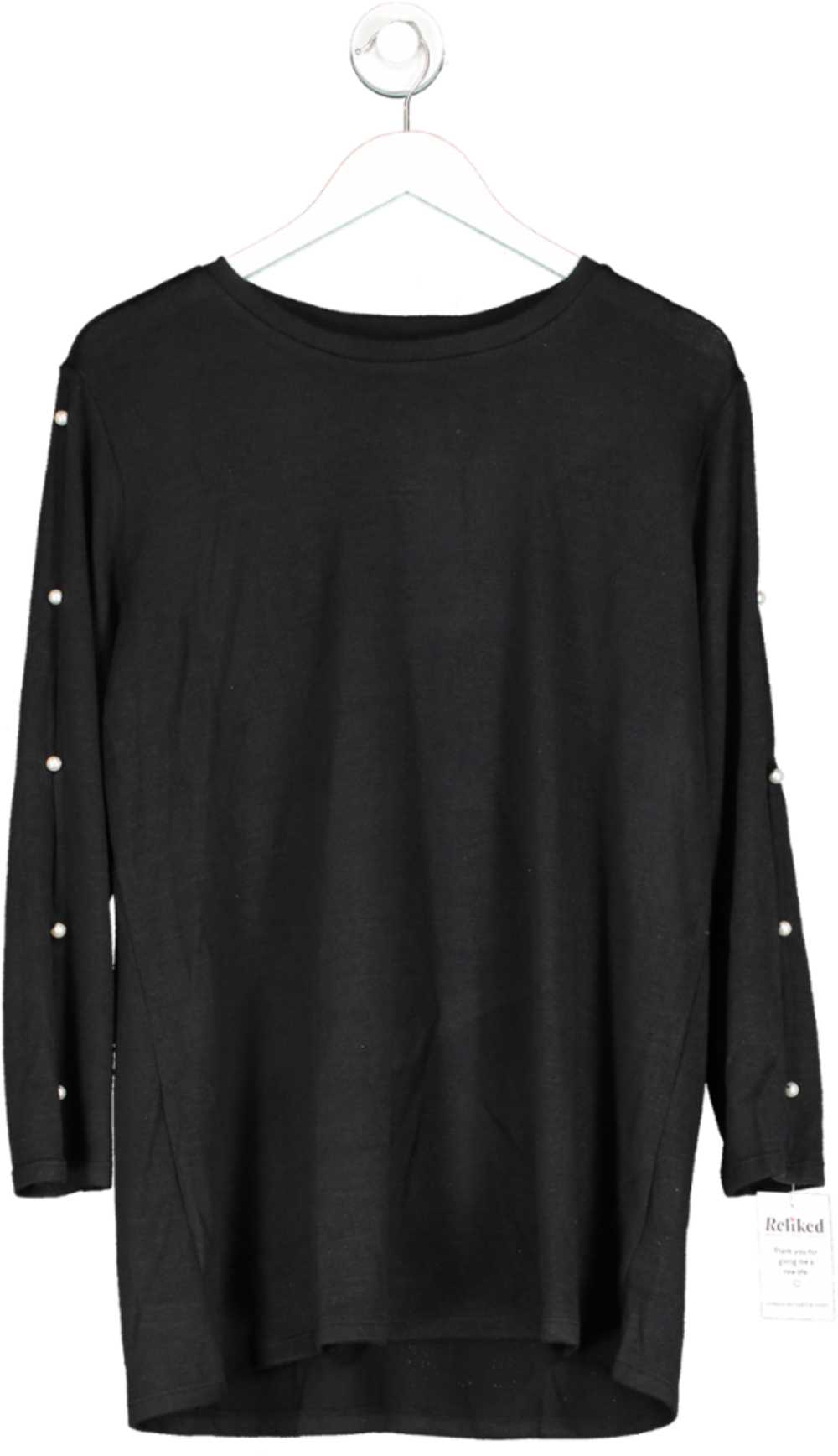 V by Very Curve Crew Neck Pearl embellished Sleev… - image 1