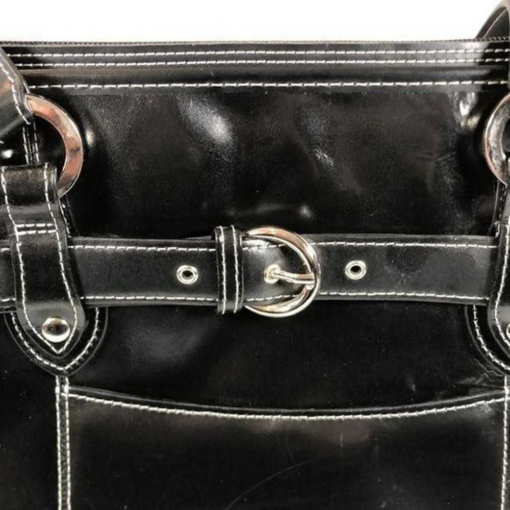 McKlein Black Laptop Bag Shoulder Strap Padded Po… - image 2