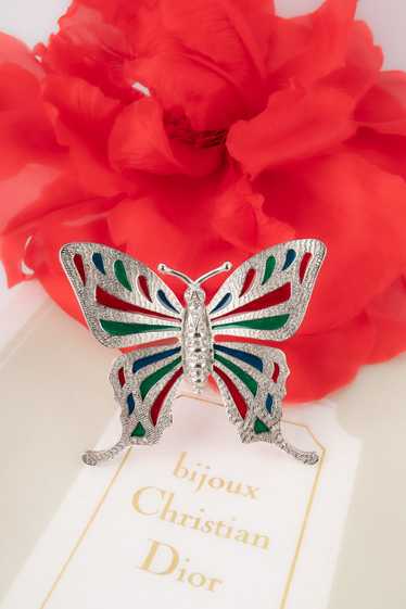 Broche papillon Dior