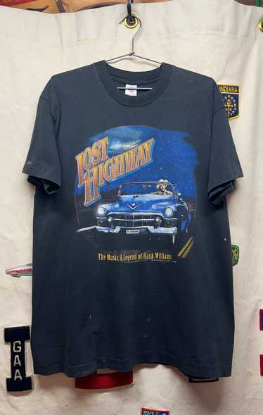 Vintage Hank Williams Sr. Lost Highway T-Shirt: XL