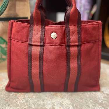 Hermes Tout canvas pre loved