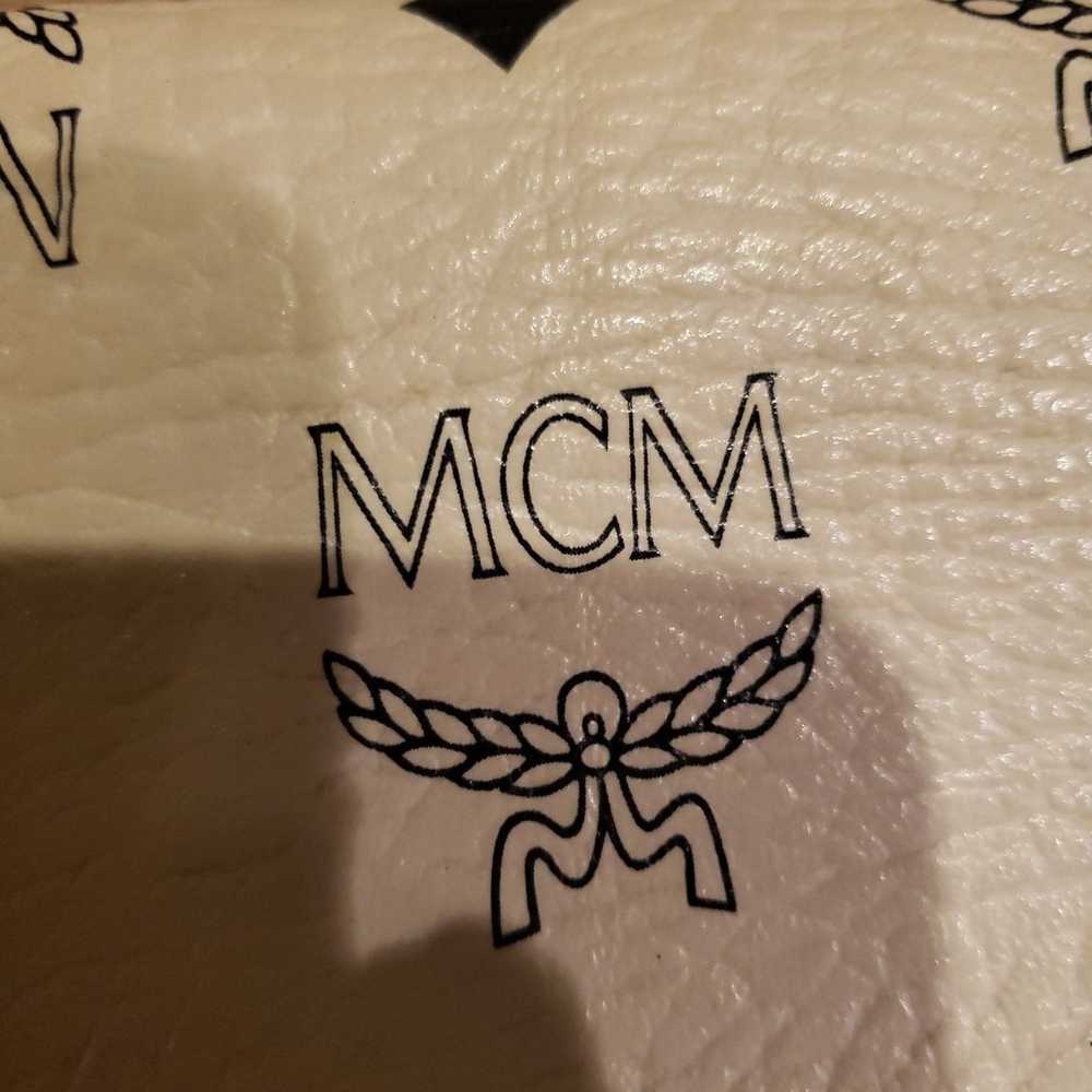 Black and white MCM crossbody/shoulder bag + matc… - image 3