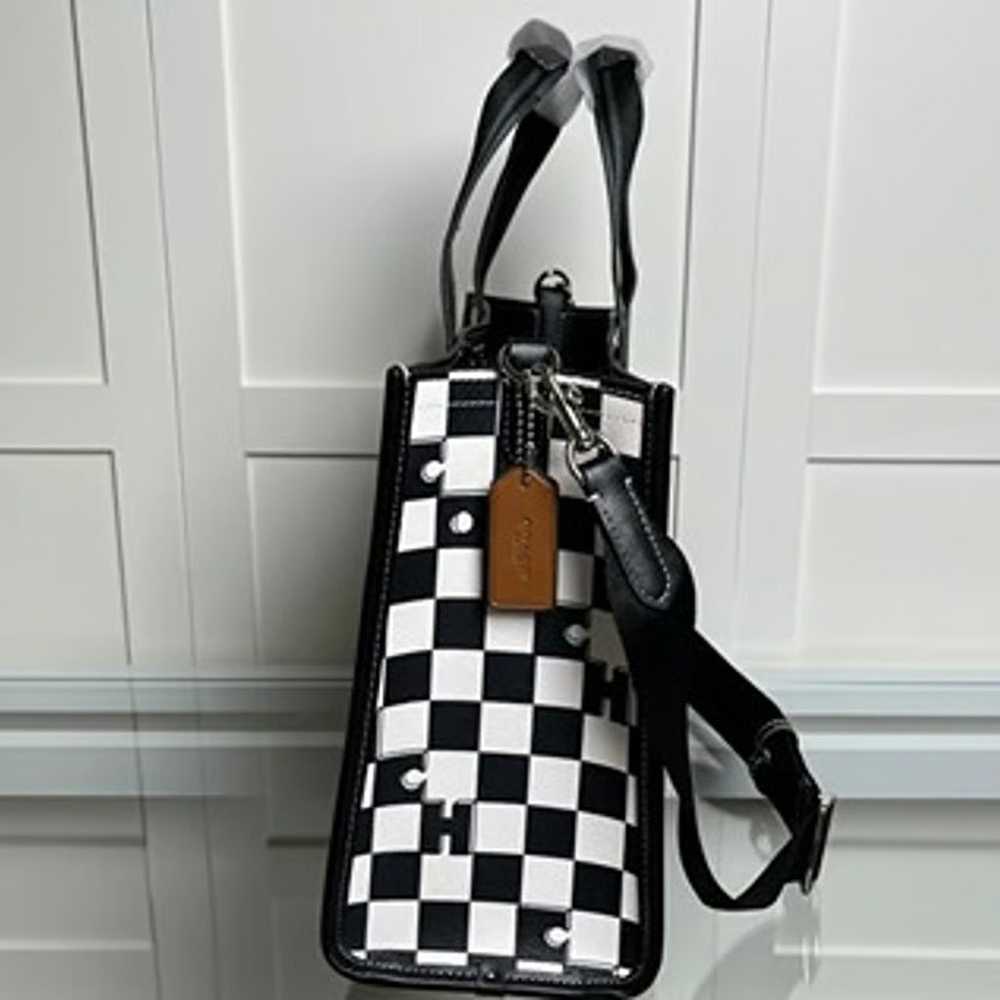 new coach Smith Tote With Checkerboard Print - image 5