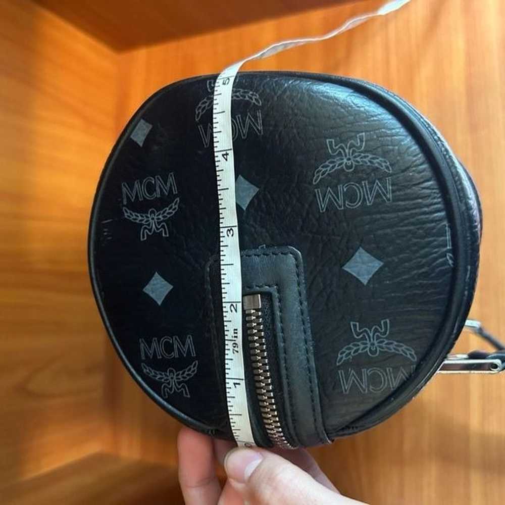 MCM Papillon Barrel Leather Handbag - image 12
