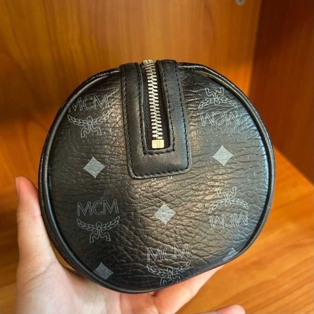 MCM Papillon Barrel Leather Handbag - image 4