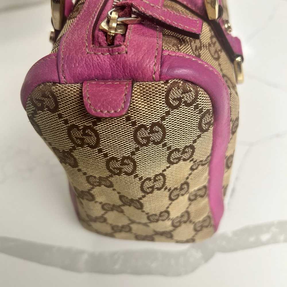 Gucci GG Brown Monogram Shoulder Bag - image 11