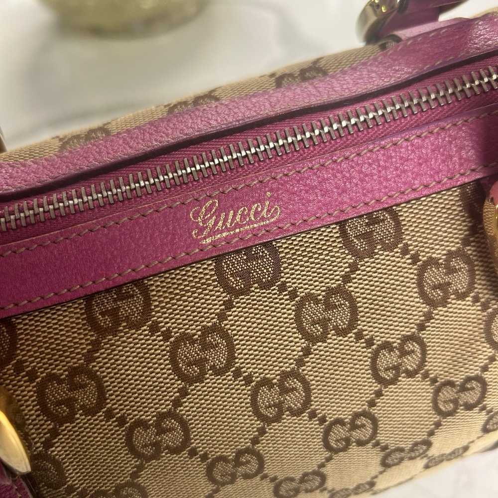 Gucci GG Brown Monogram Shoulder Bag - image 12