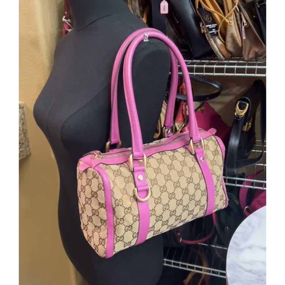 Gucci GG Brown Monogram Shoulder Bag - image 2