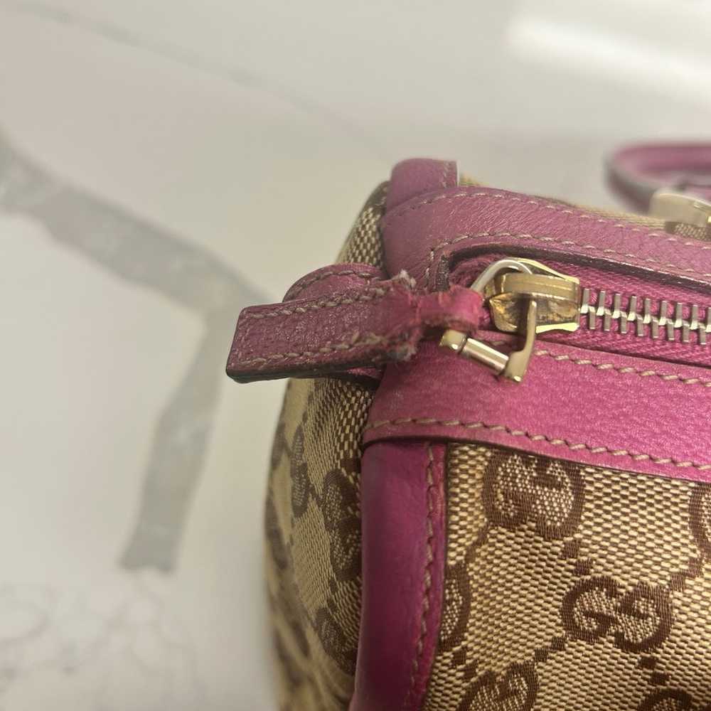 Gucci GG Brown Monogram Shoulder Bag - image 8