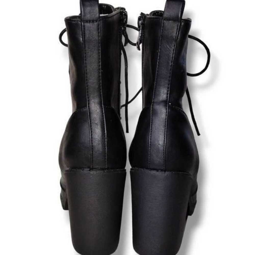 Dream Pairs Womens Combat Boots Size 6.5 Black Zi… - image 5
