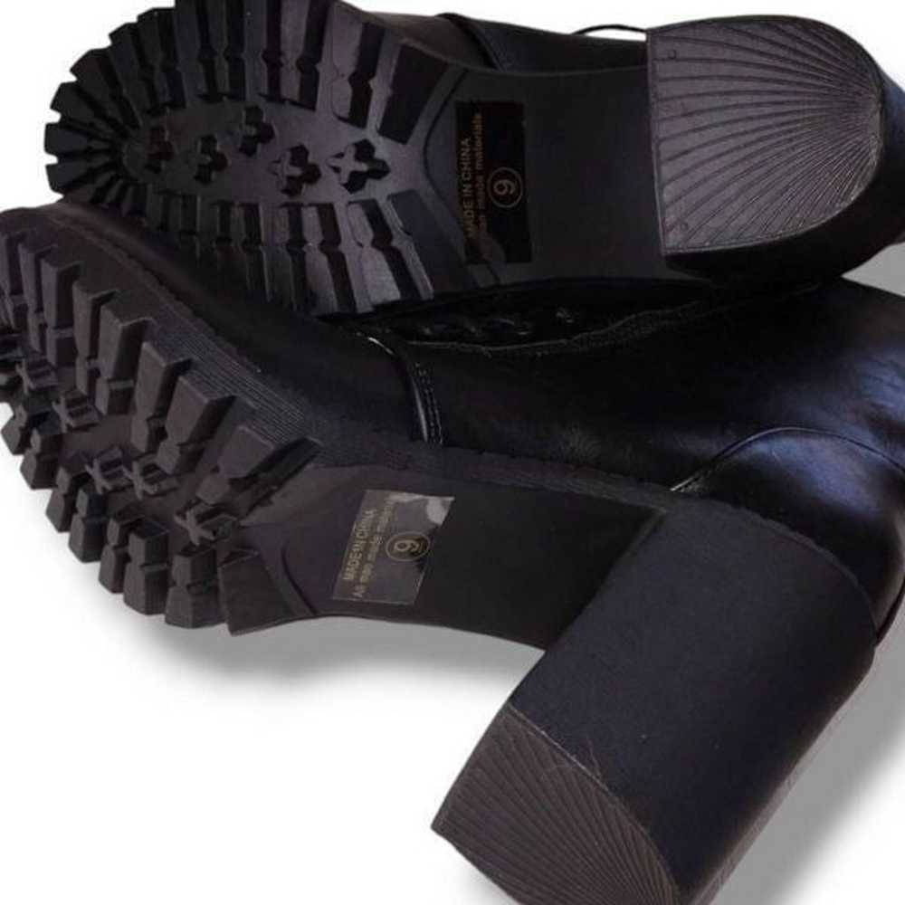 Dream Pairs Womens Combat Boots Size 6.5 Black Zi… - image 7