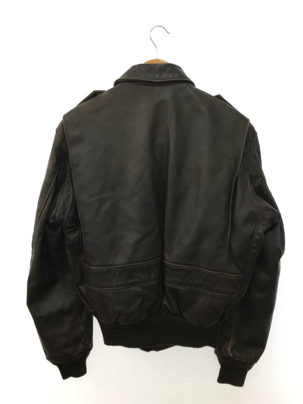 Used Schott A-2/Leather Blouson/40/Brown/184Sm/Co… - image 2