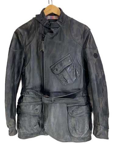 Used Schott Leather Jacket/Car Coat/M/Cowhide/Bla… - image 1