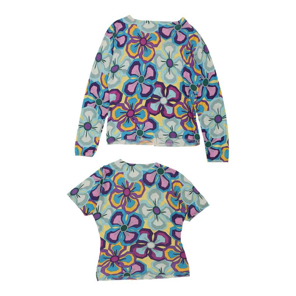 Missoni Floral Co-Ord - Large Multicoloured Silk … - image 2