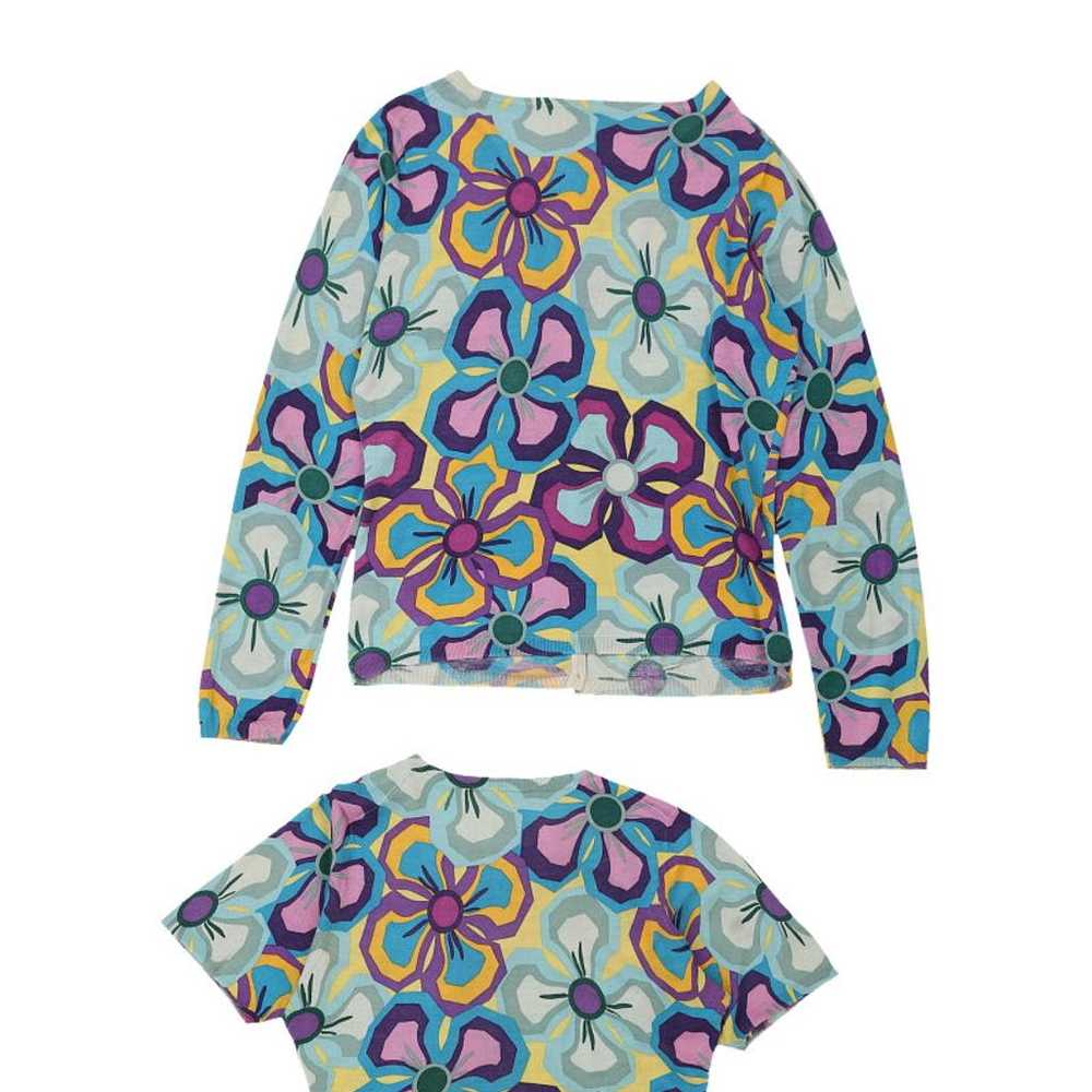 Missoni Floral Co-Ord - Large Multicoloured Silk … - image 7