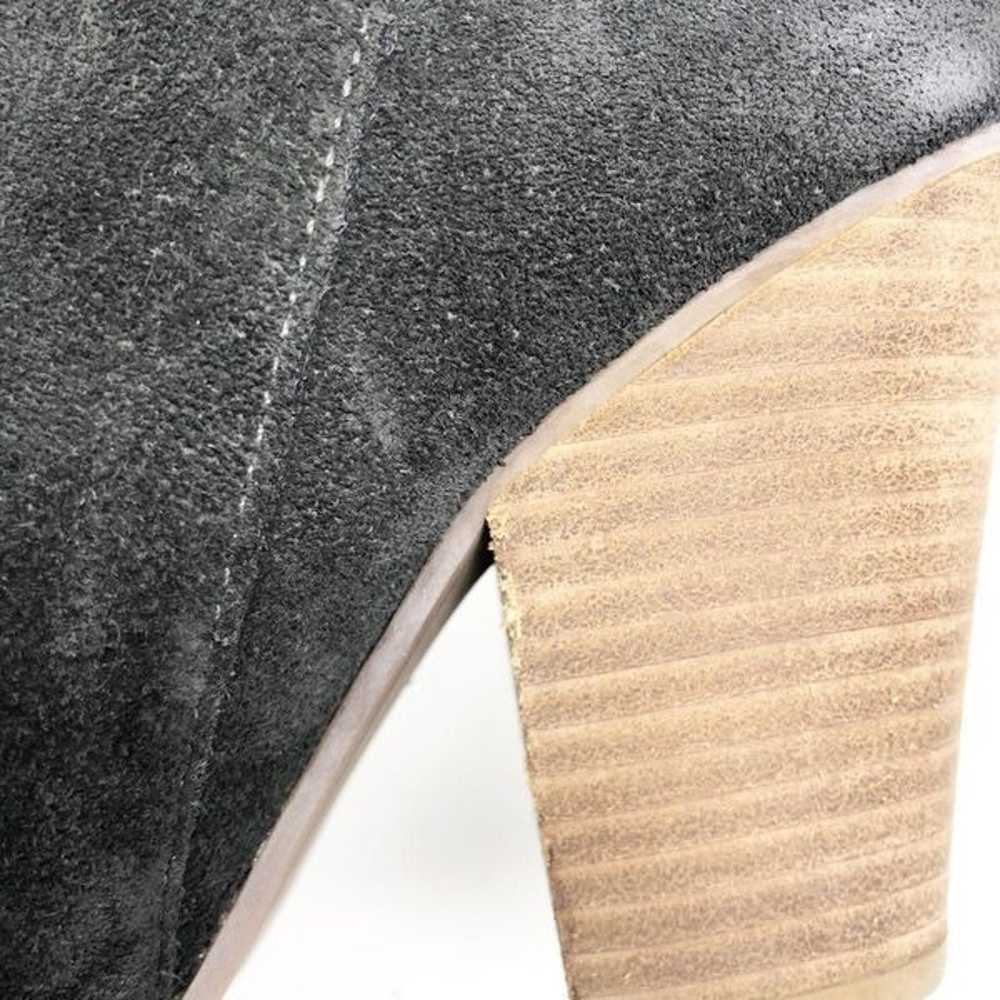 Dolce Vita Gray Leather Ankle Booties - image 11
