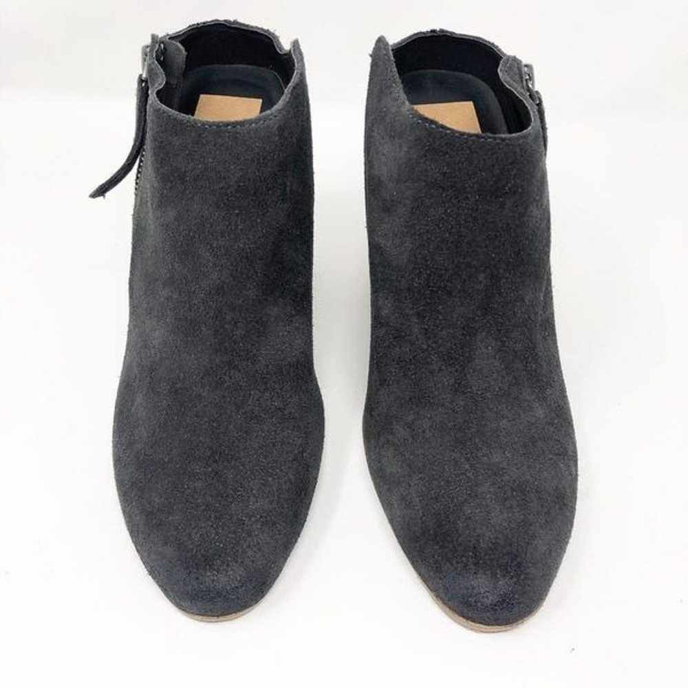 Dolce Vita Gray Leather Ankle Booties - image 3