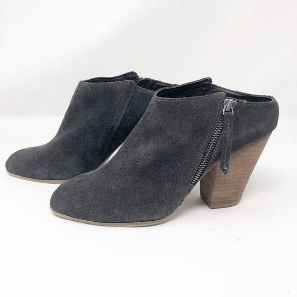 Dolce Vita Gray Leather Ankle Booties - image 4