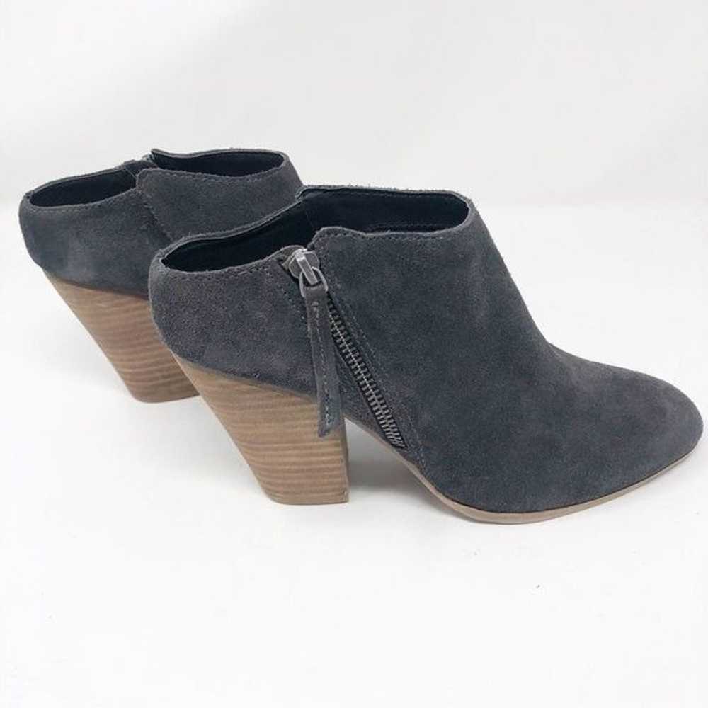 Dolce Vita Gray Leather Ankle Booties - image 6