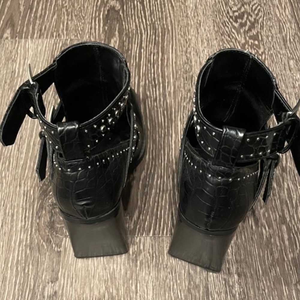 Zara Studded Block Heels - image 10