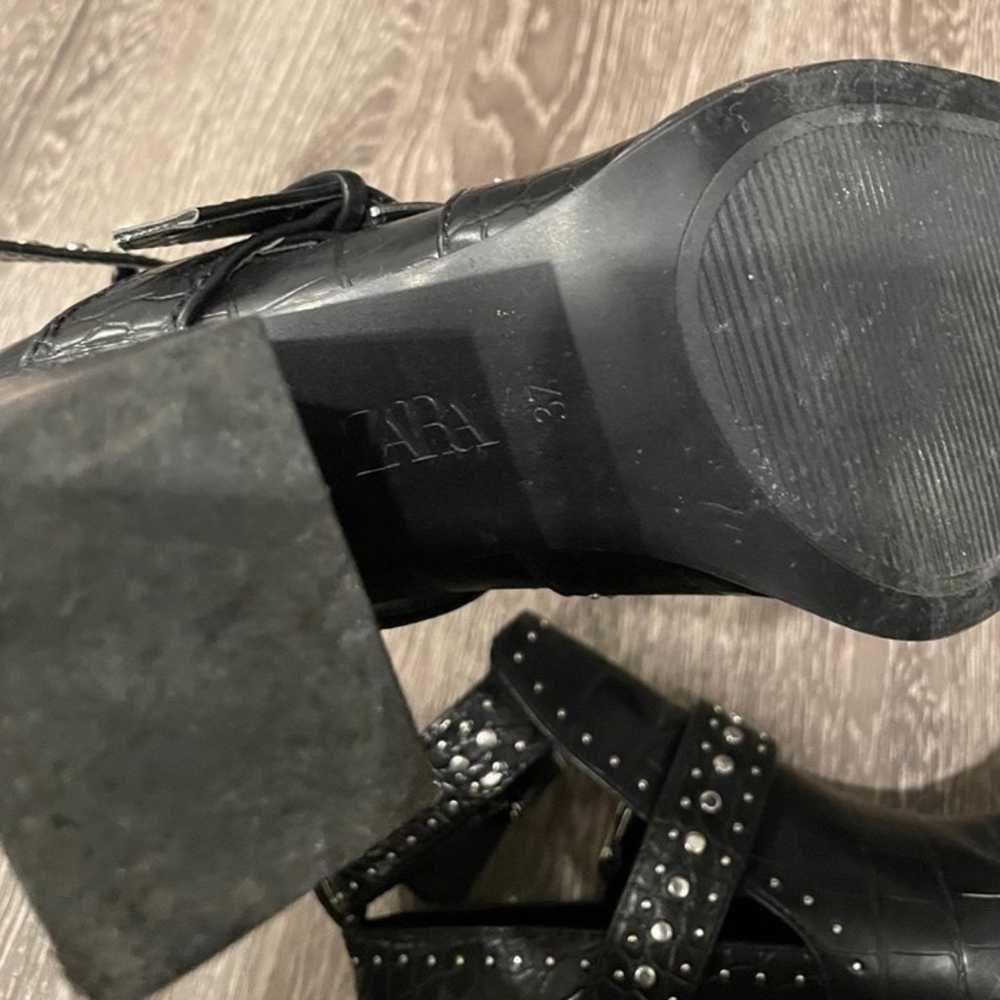 Zara Studded Block Heels - image 11
