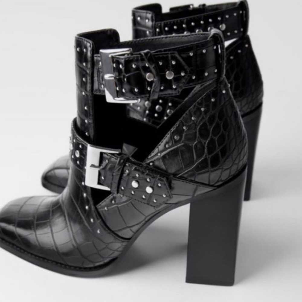 Zara Studded Block Heels - image 3