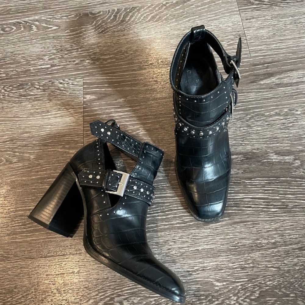 Zara Studded Block Heels - image 6