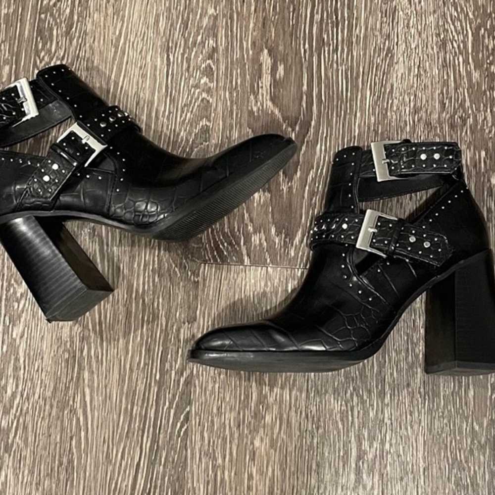 Zara Studded Block Heels - image 8