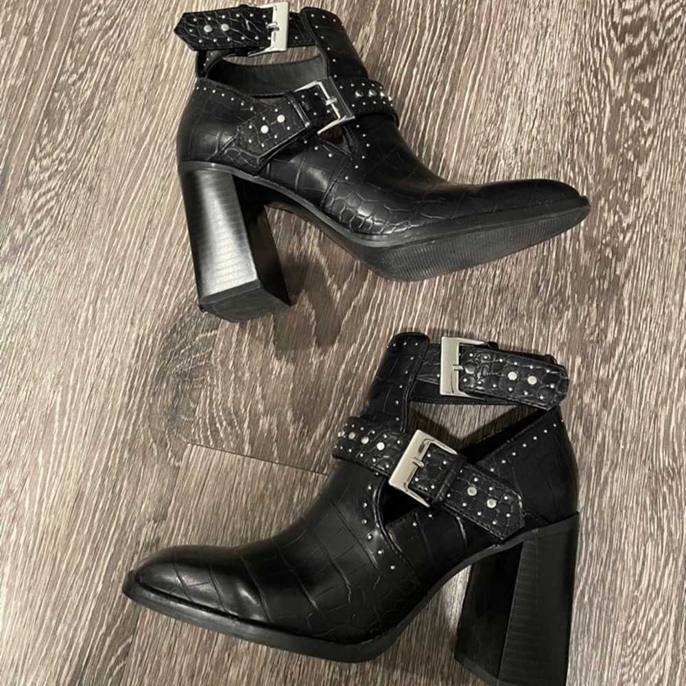 Zara Studded Block Heels - image 9