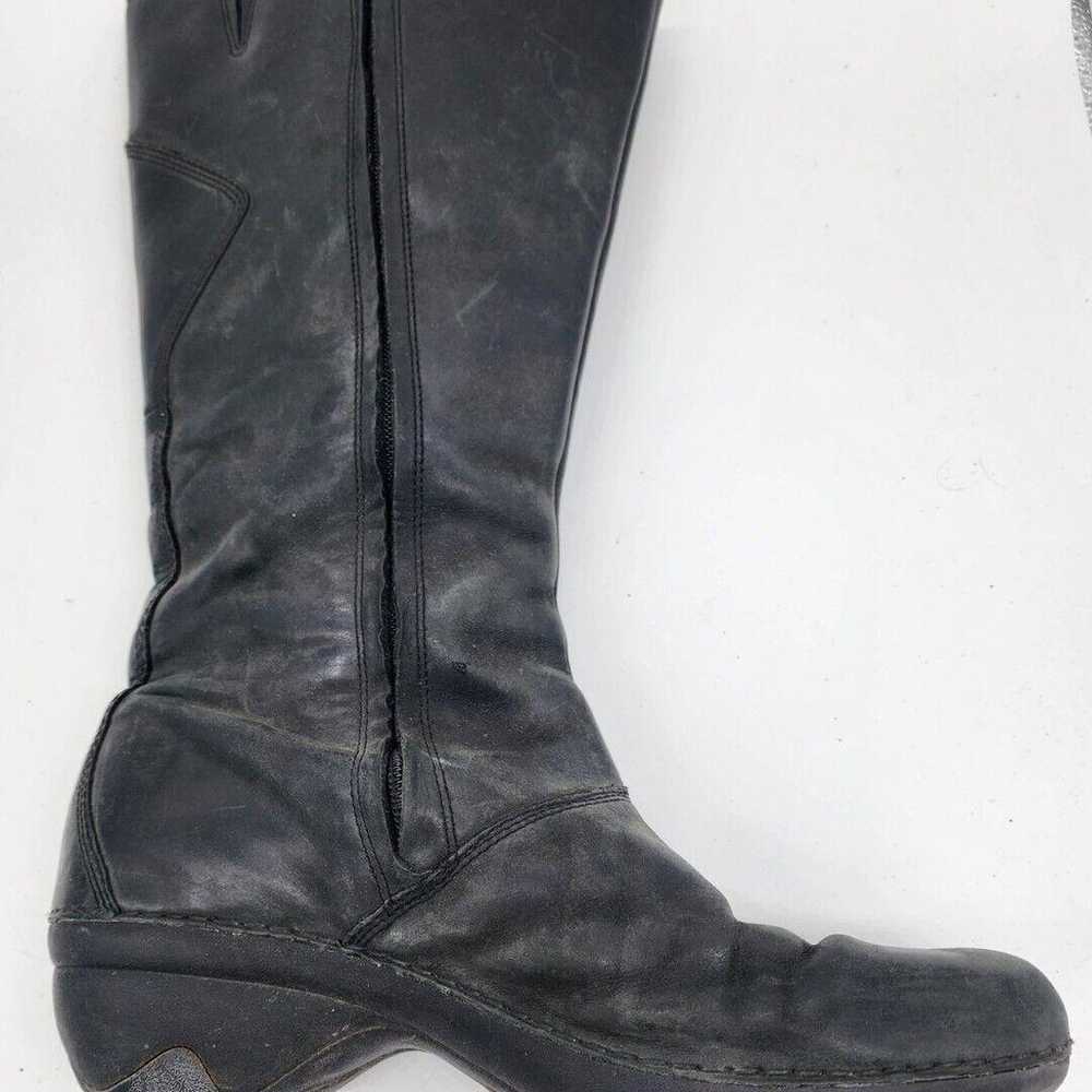Patagonia Leather Boot Womens Size 11 Tall Biker - image 8