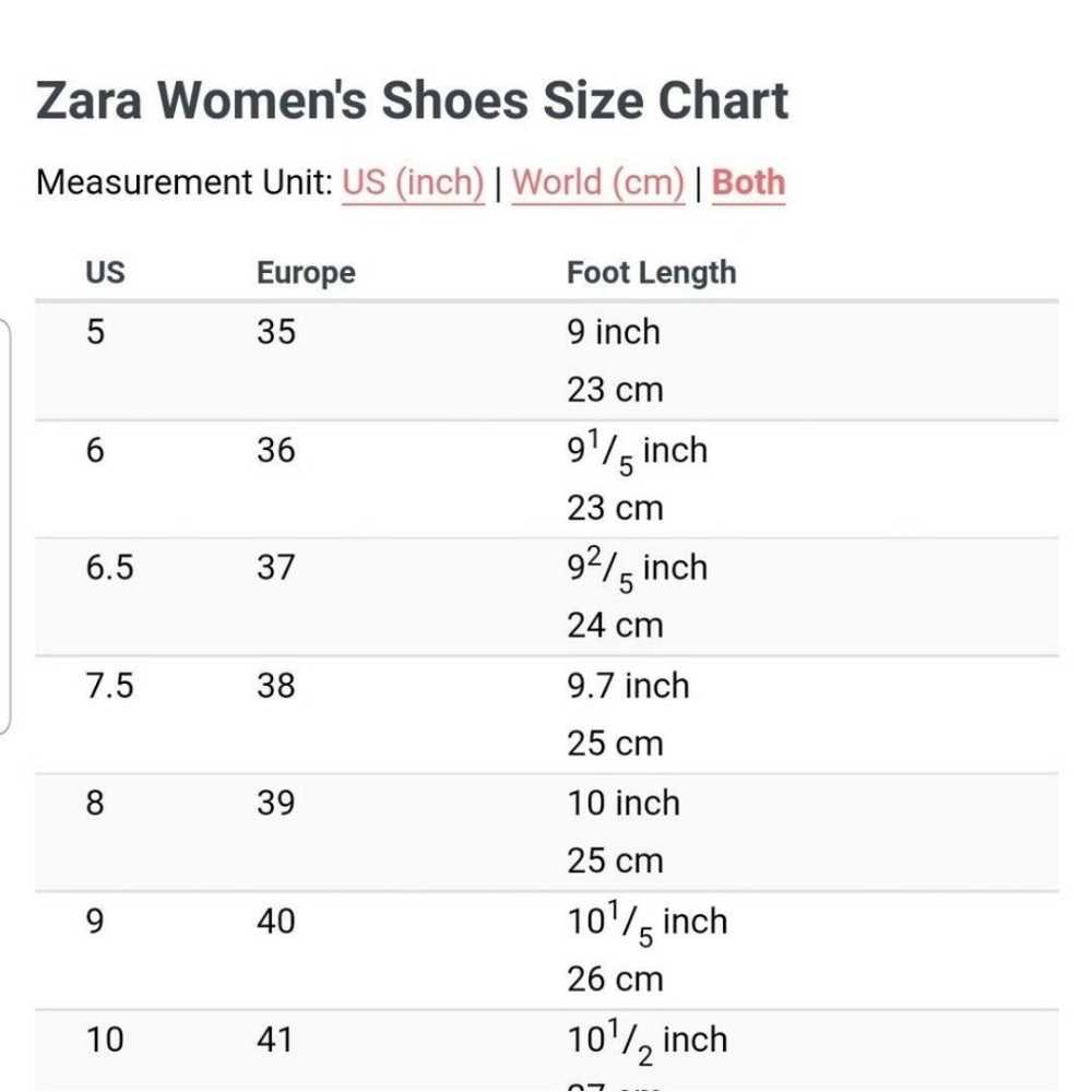 Zara black genuine leather platform heeled boots … - image 11