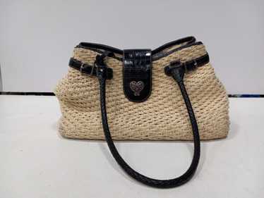 Women's Brighton Raffia Woven Straw Shoulder Bag - image 1