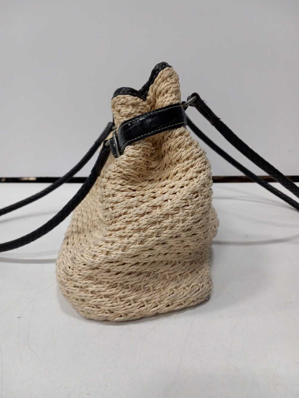 Women's Brighton Raffia Woven Straw Shoulder Bag - image 2