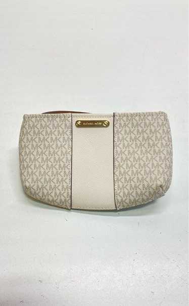 Michael Kors Monogram Cream 556137 Belt Bag Size L
