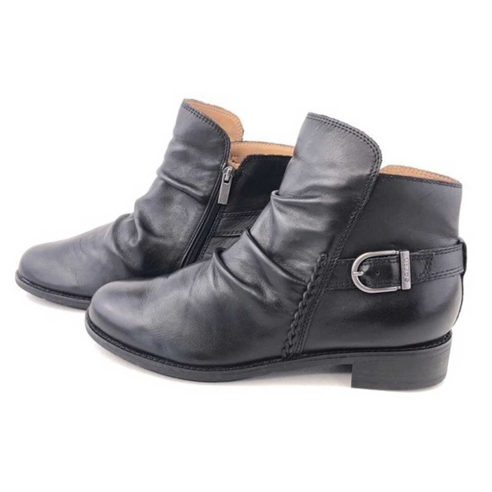 Earth Naira Round Toe Ruched Casual Booties 11 W - image 2