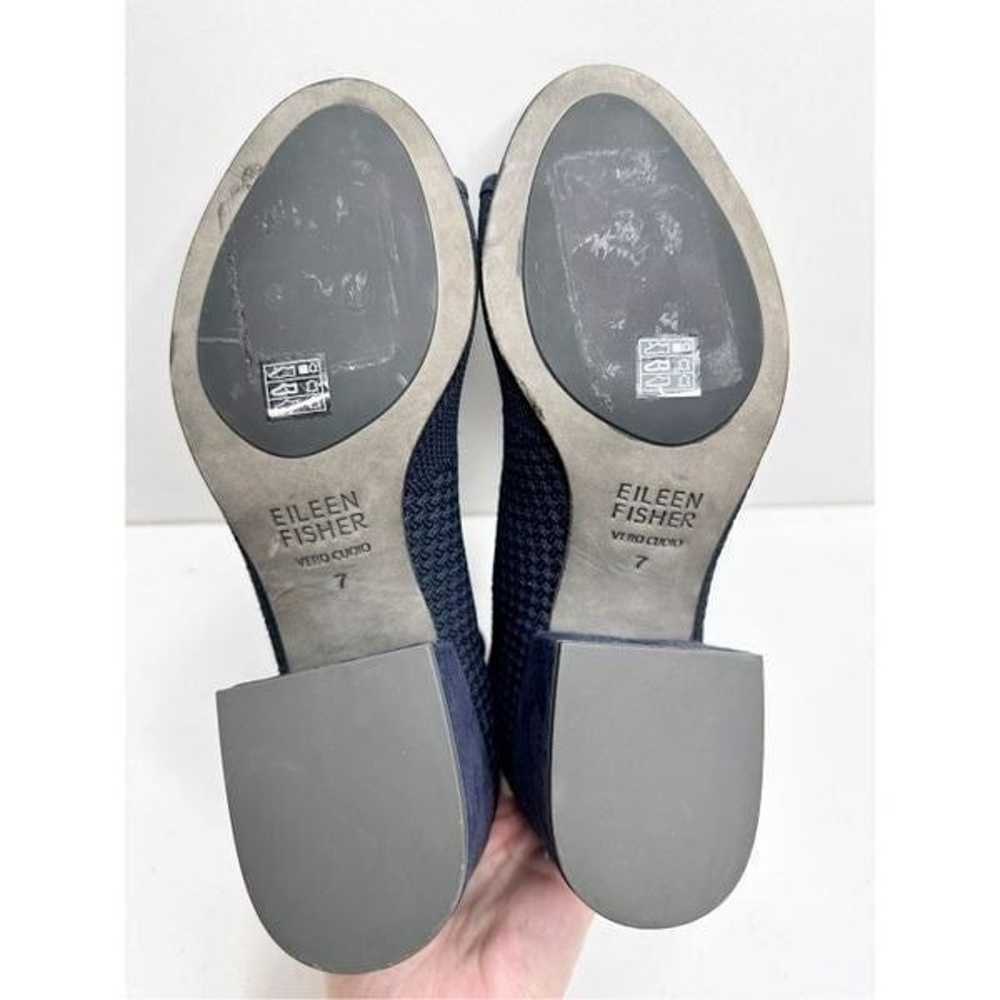 Eileen Fisher Booties Womens Size 7 Blue Croft Op… - image 9