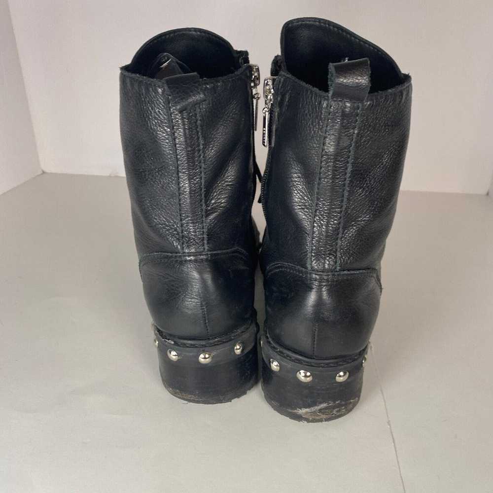 Schutz Andrea Studded Boots Combat Womens 10 Soft… - image 11