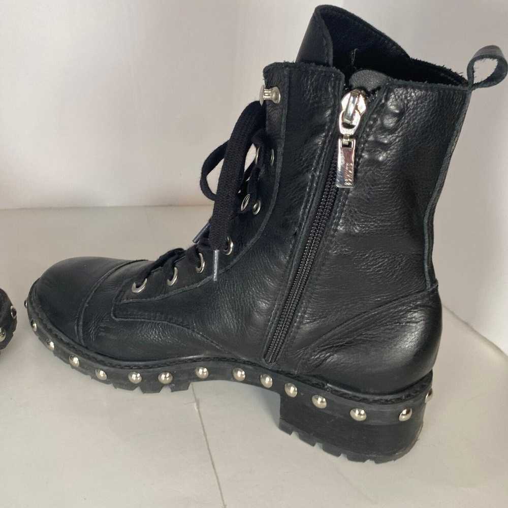 Schutz Andrea Studded Boots Combat Womens 10 Soft… - image 7