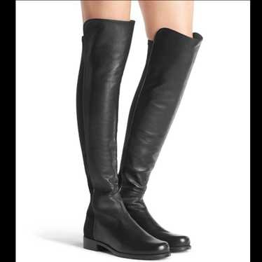 stuart weitzman the 5050 over the knee boots blac… - image 1