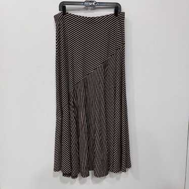 Chico's Chico Striped Sammi Maxi Style Skirt Size… - image 1