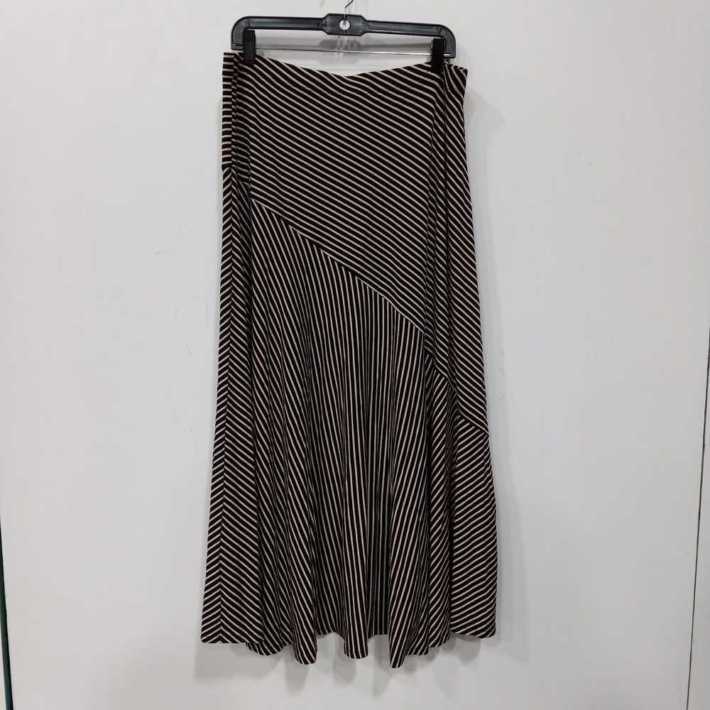Chico's Chico Striped Sammi Maxi Style Skirt Size… - image 2