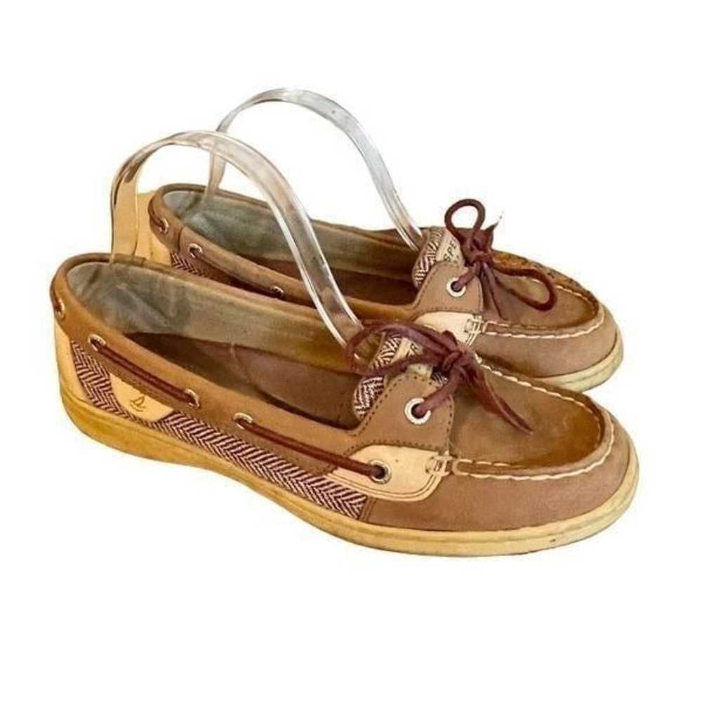 Sperry topsider purple boat shoes size 9 - image 1