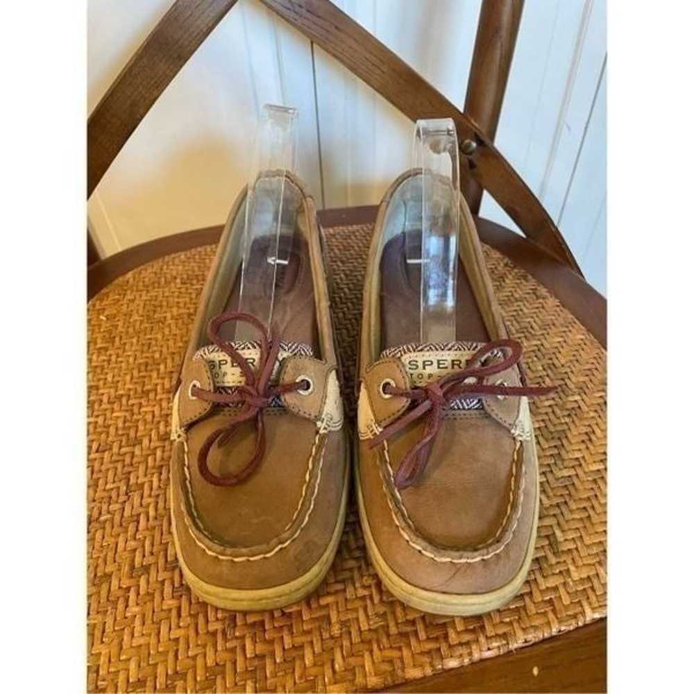 Sperry topsider purple boat shoes size 9 - image 9