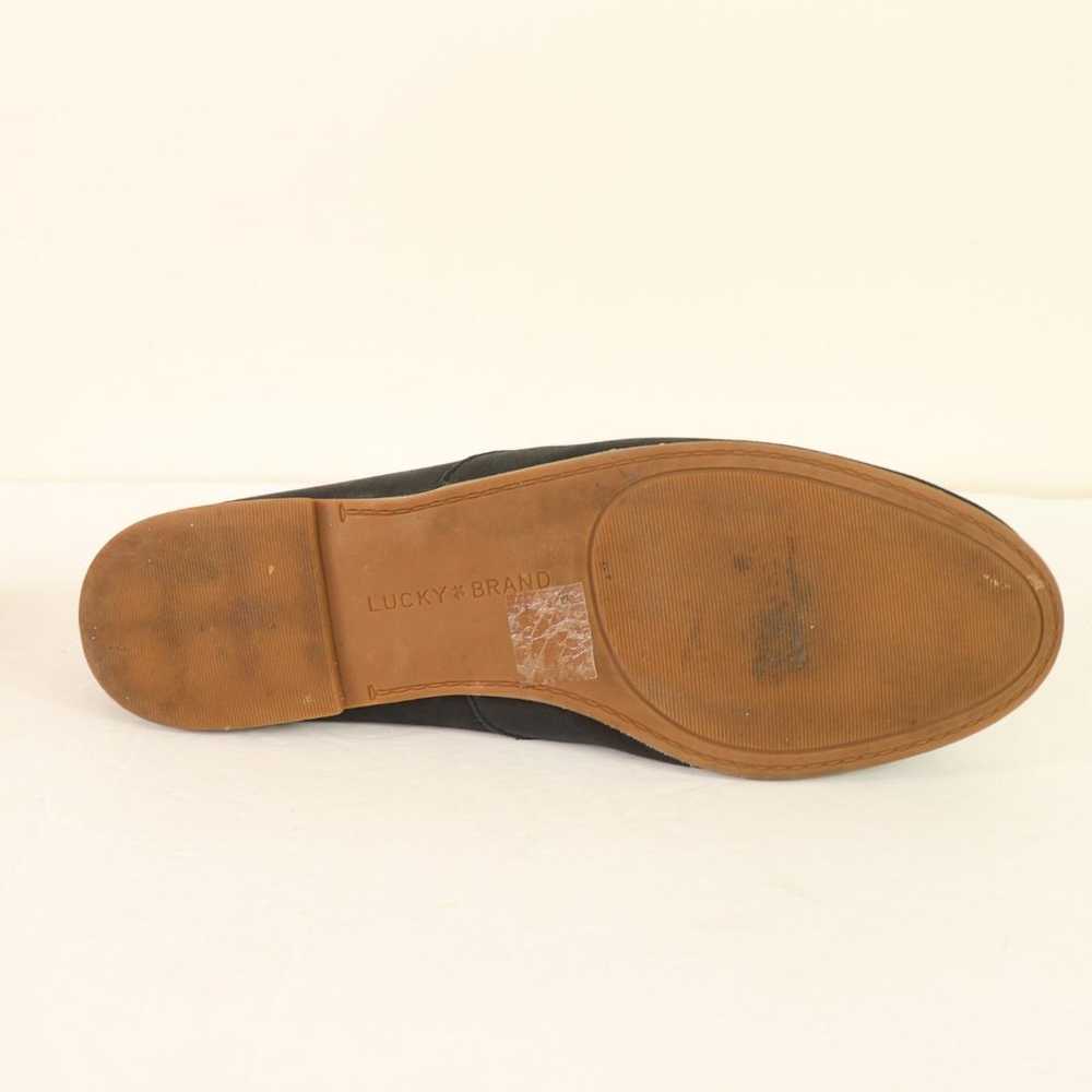 Lucky Brand Charsa 2 Leather Casual Flat Slip On … - image 7